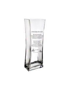 Podziękowanie prezent dla emeryta pracownika Wazon