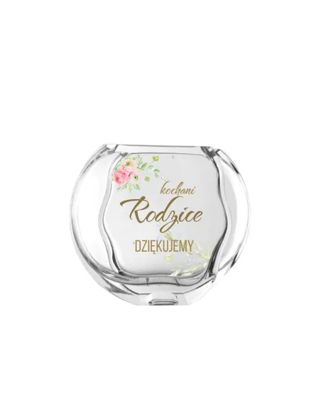 Wazon z nadruk PREZENT dla rodziców podziękowanie