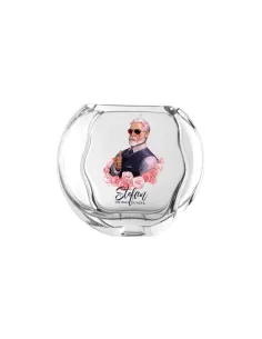 Wazon z nadrukiem PREZENT dla Babci Dziadka