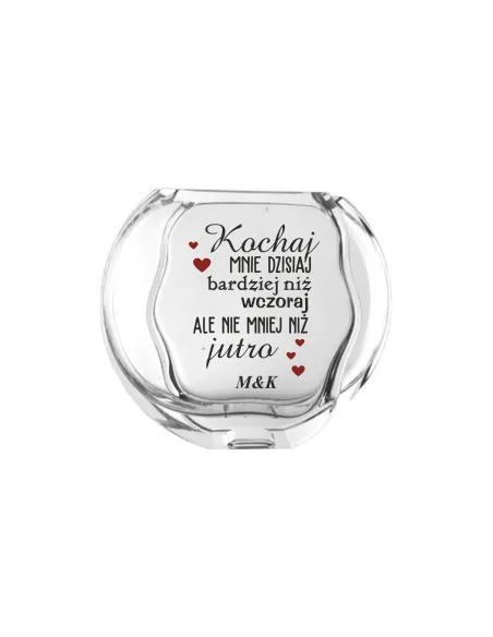 Wazon z nadrukiem PREZENT dla dziewczyny kobiety