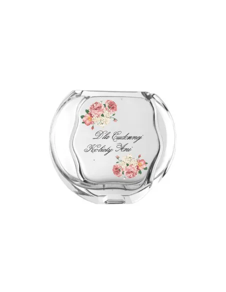 Wazon z nadrukiem PREZENT dla żony kobiety mamy