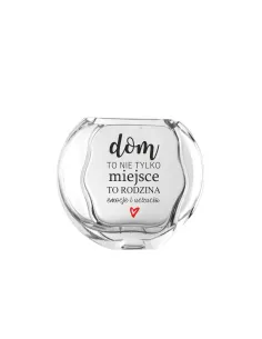 Wazon z nadrukiem PREZENT na parapetówkę do domu