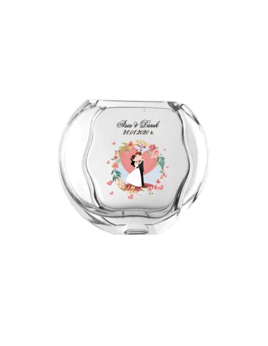 Wazon z nadrukiem PREZENT na ślub rocznicę wesele