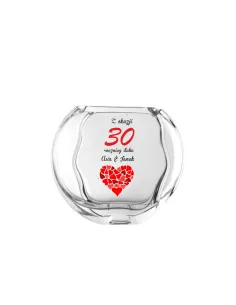 Wazon z nadrukiem PREZENT na ślub rocznicę ślubu