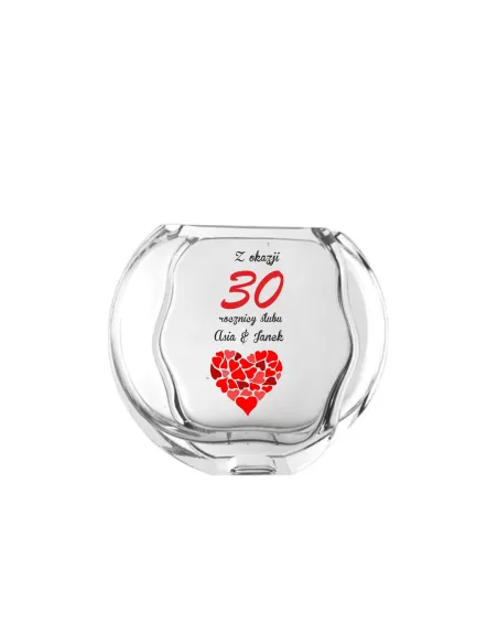 Wazon z nadrukiem PREZENT na ślub rocznicę ślubu