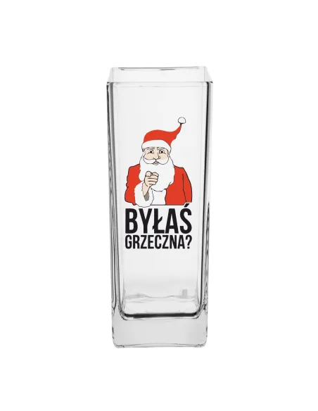 Wazon z nadrukiem PREZENT na Boże Narodzenie