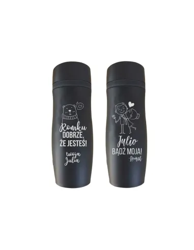 Kubek termiczny grawer dla dziewczyny chłopaka HIT