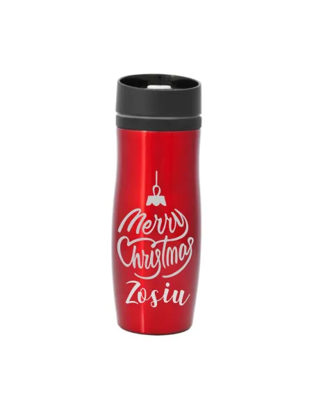 Kubek termiczny PREZENT NA ŚWIĘTA MIKOŁAJKI grawer