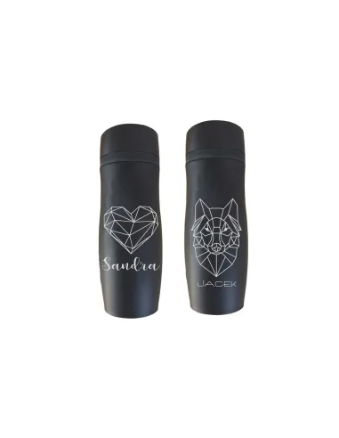 Kubek termiczny Twój grawer cytaty duży wybór TANI