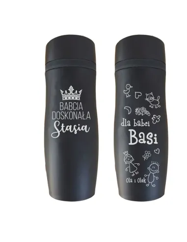 Kubek termiczny z GRAWEREM dla Babci Dziadka TANIO