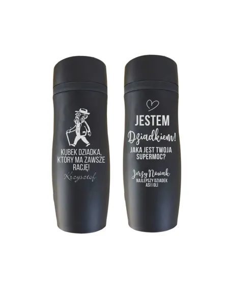 Kubek termiczny Z GRAWEREM dla babci dziadka termos