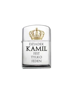 Elegancka zapalniczka Zippo Dzień Dziadka i Babci