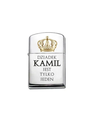 Elegancka zapalniczka Zippo Dzień Dziadka i Babci