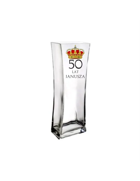 Wazon PREZENT na okrągłe urodziny 30 40 50 60 70