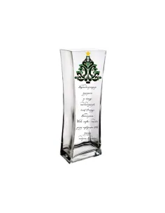 Wazon z nadrukiem prezent na święta Boże narodzenie