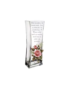 Wazon z nadrukiem prezent z okazji urodzin imienin