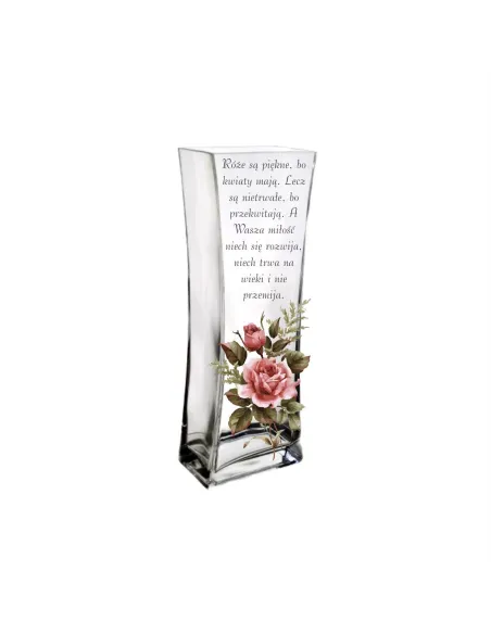 Wazon z nadrukiem prezent z okazji urodzin imienin