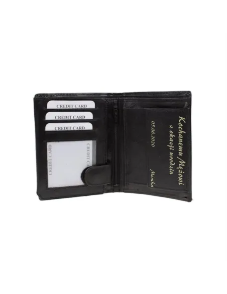 Portfel z grawerem prezent dla męża chłopaka