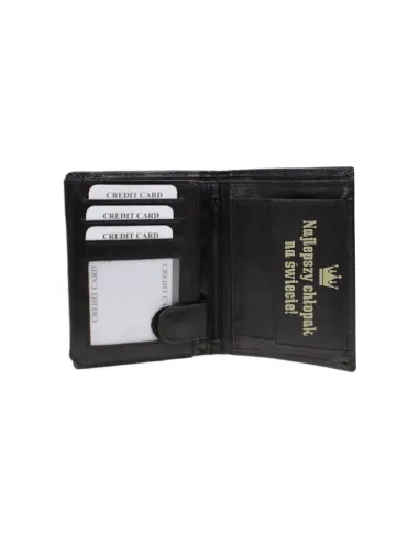 Portfel z grawerem prezent gwiazdka dla chłopaka