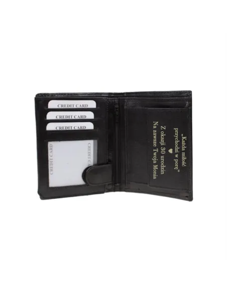 Portfel z grawerem prezent na rocznicę ślubu