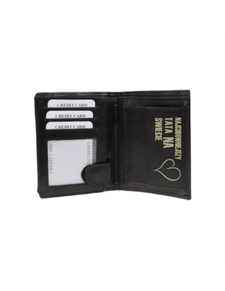 Portfel z grawerem prezent na święta dla taty HIT!