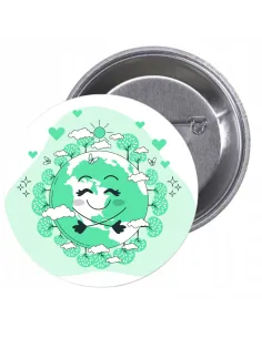 Przypinki buttony EKOLOGIA znaczki badziki z grafiką