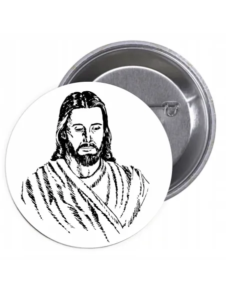 Przypinki buttony RELIGIJNE znaczki badziki z grafiką