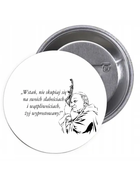 Przypinki buttony RELIGIJNE znaczki badziki z grafiką