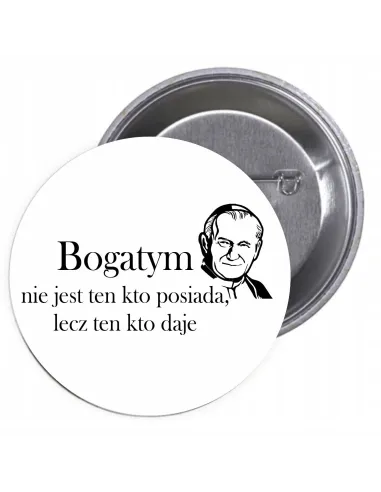 Przypinki buttony RELIGIJNE znaczki badziki z grafiką