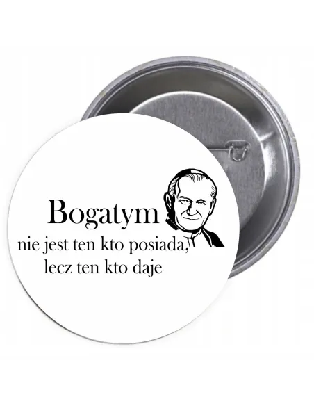 Przypinki buttony RELIGIJNE znaczki badziki z grafiką