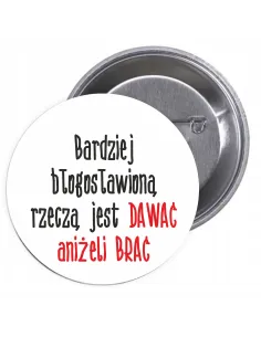 Przypinki buttony RELIGIJNE znaczki badziki z grafiką