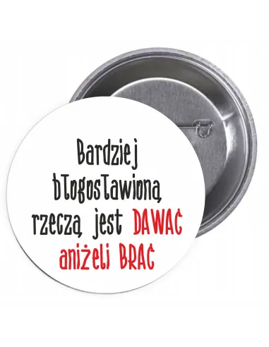 Przypinki buttony RELIGIJNE znaczki badziki z grafiką