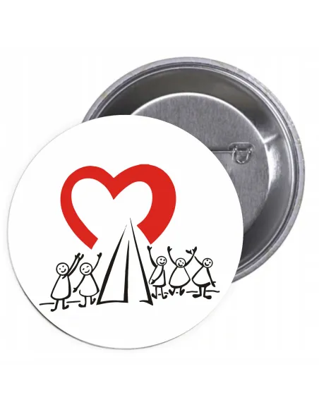 Przypinki buttony RELIGIJNE  znaczki badziki z grafiką