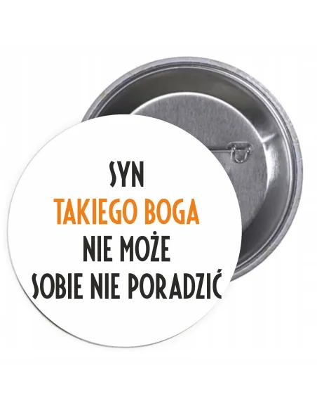 Przypinki buttony RELIGIJNE znaczki badziki z grafiką