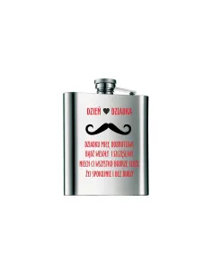 Elegancka piersiówka prezent na DZIEŃ DZIADKA HIT!