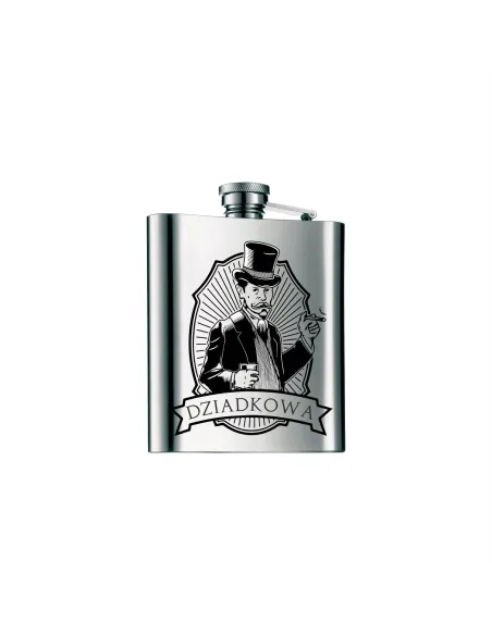 Piersiówka nadruk UV prezent dla dziadka OKAZJA!!!