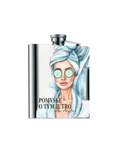 Piersiówka prezent DZIEŃ KOBIET dla przyjaciółki