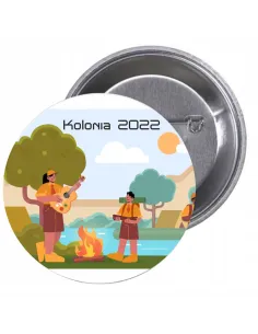 Przypinki buttony KOLONIA 2022 znaczki badziki z grafiką