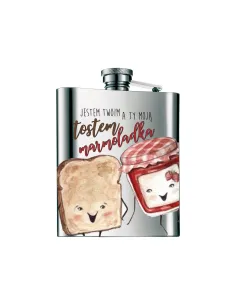 Piersiówka z nadrukiem prezent WALENTYNKI wybór