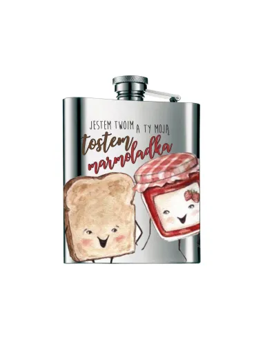 Piersiówka z nadrukiem prezent WALENTYNKI wybór