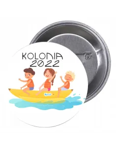 Przypinki buttony KOLONIA 2022 znaczki badziki z grafiką