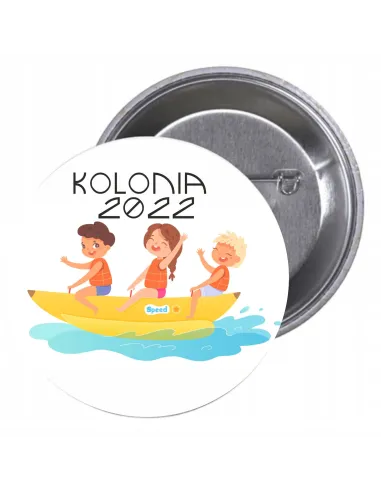 Przypinki buttony KOLONIA 2022 znaczki badziki z grafiką