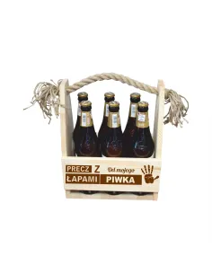 18 30 40 50 urodziny SKRZYNKA NOSIDŁO GRAWER PIWO