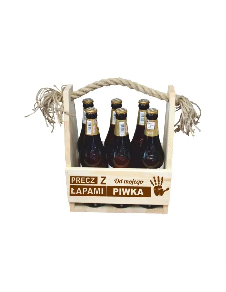 18 30 40 50 urodziny SKRZYNKA NOSIDŁO GRAWER PIWO