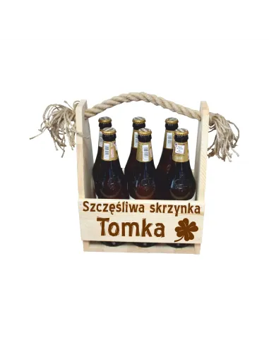 NOSIDŁO skrzynka NA PIWO prezent na urodziny