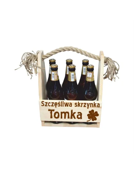 NOSIDŁO skrzynka NA PIWO prezent na urodziny