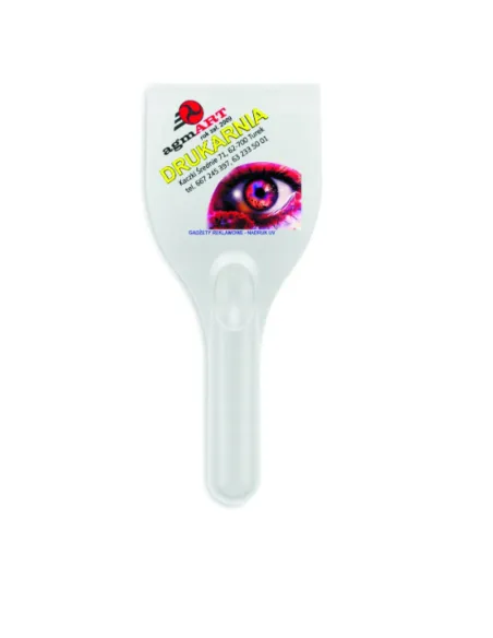 Skrobaczki reklamowe z nadrukiem UV logo 50 szt