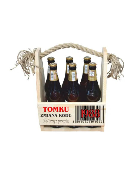 Nosidło do Piwa prezent na urodziny zmiana kodu na 3 z przodu