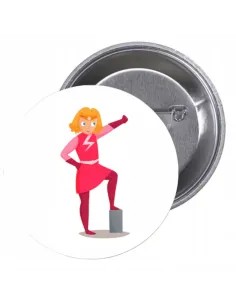 Przypinki buttony SUPER BOHATER znaczki badziki z grafiką