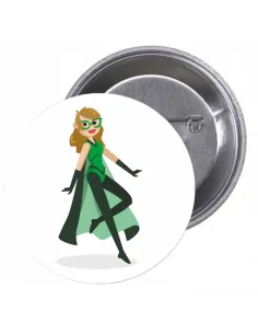 Przypinki buttony SUPER BOHATER znaczki badziki z grafiką